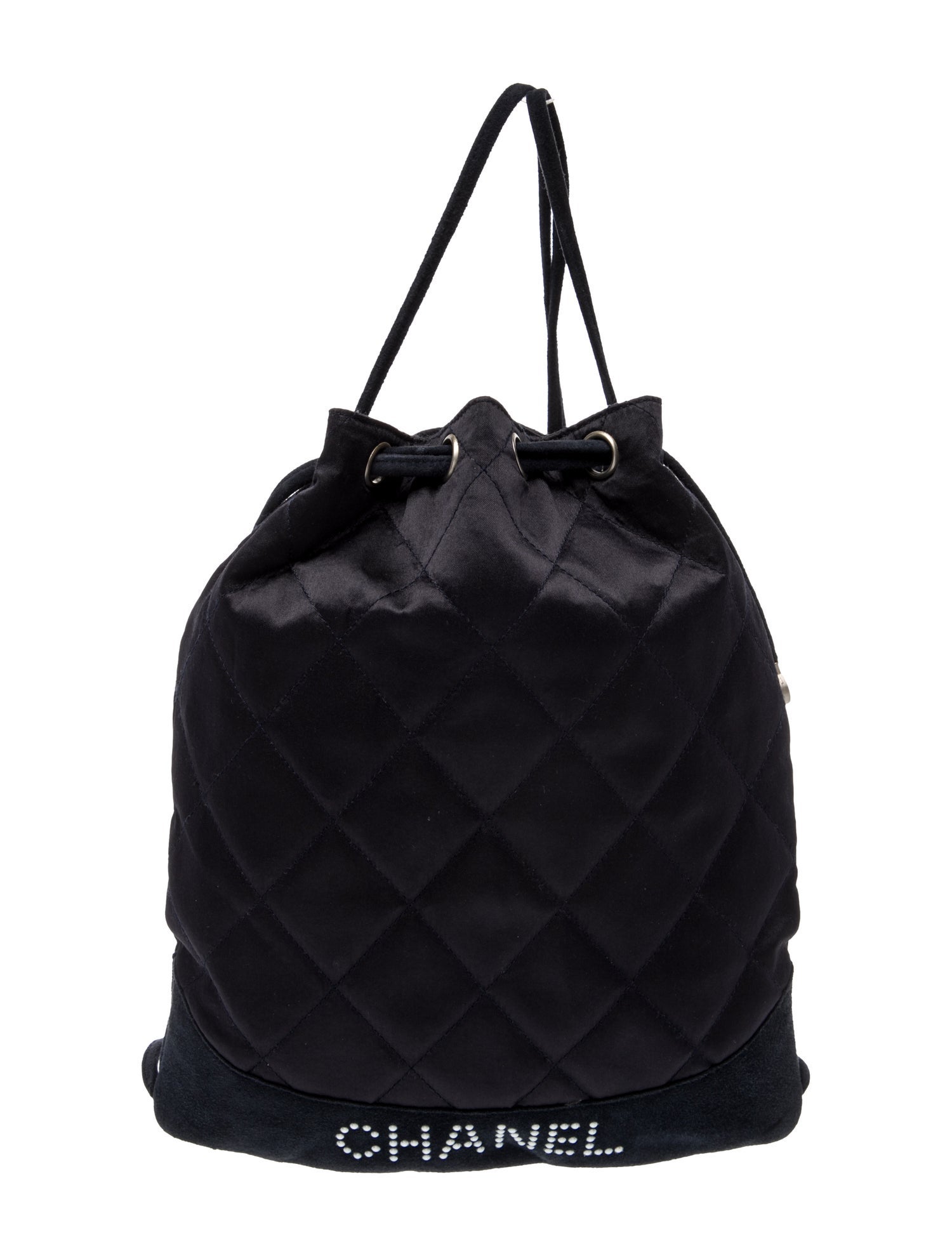 Chanel Quilted Drawstring Backpack