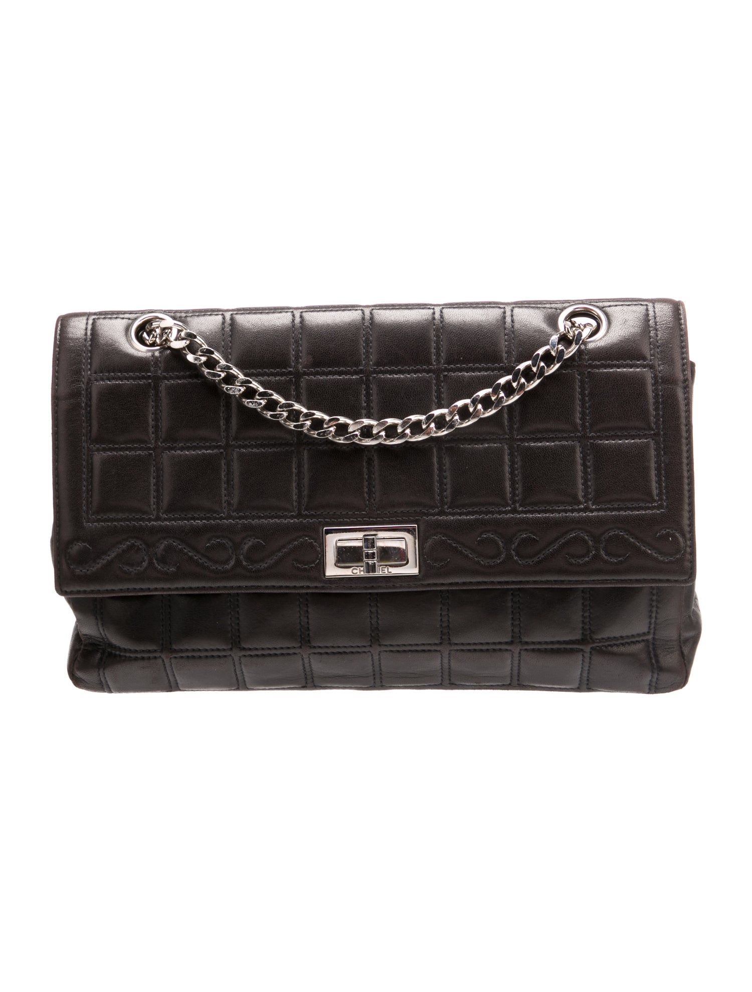 Chanel Chocolate Bar Mademoiselle Flap Bag