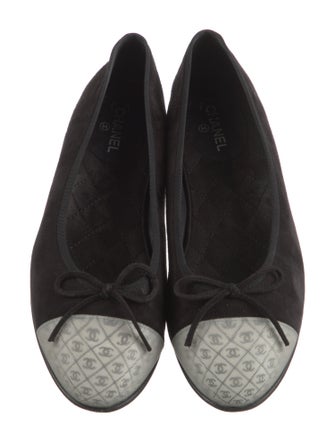 Chanel 2017 Interlocking CC Logo Ballet Flats