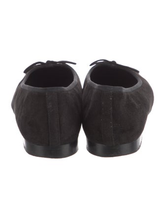 Chanel 2017 Interlocking CC Logo Ballet Flats