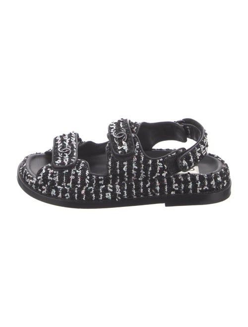 Chanel 2022 Gate No. 5 'Dad' Gladiator Sandals