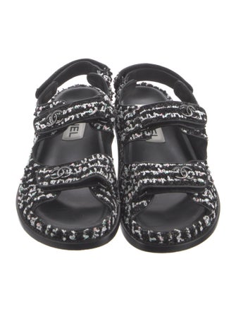 Chanel 2022 Gate No. 5 'Dad' Gladiator Sandals