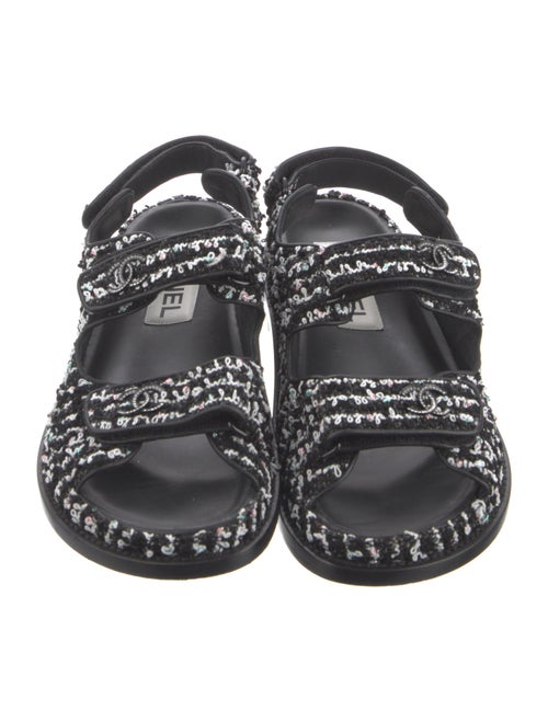 Chanel 2022 Gate No. 5 'Dad' Gladiator Sandals