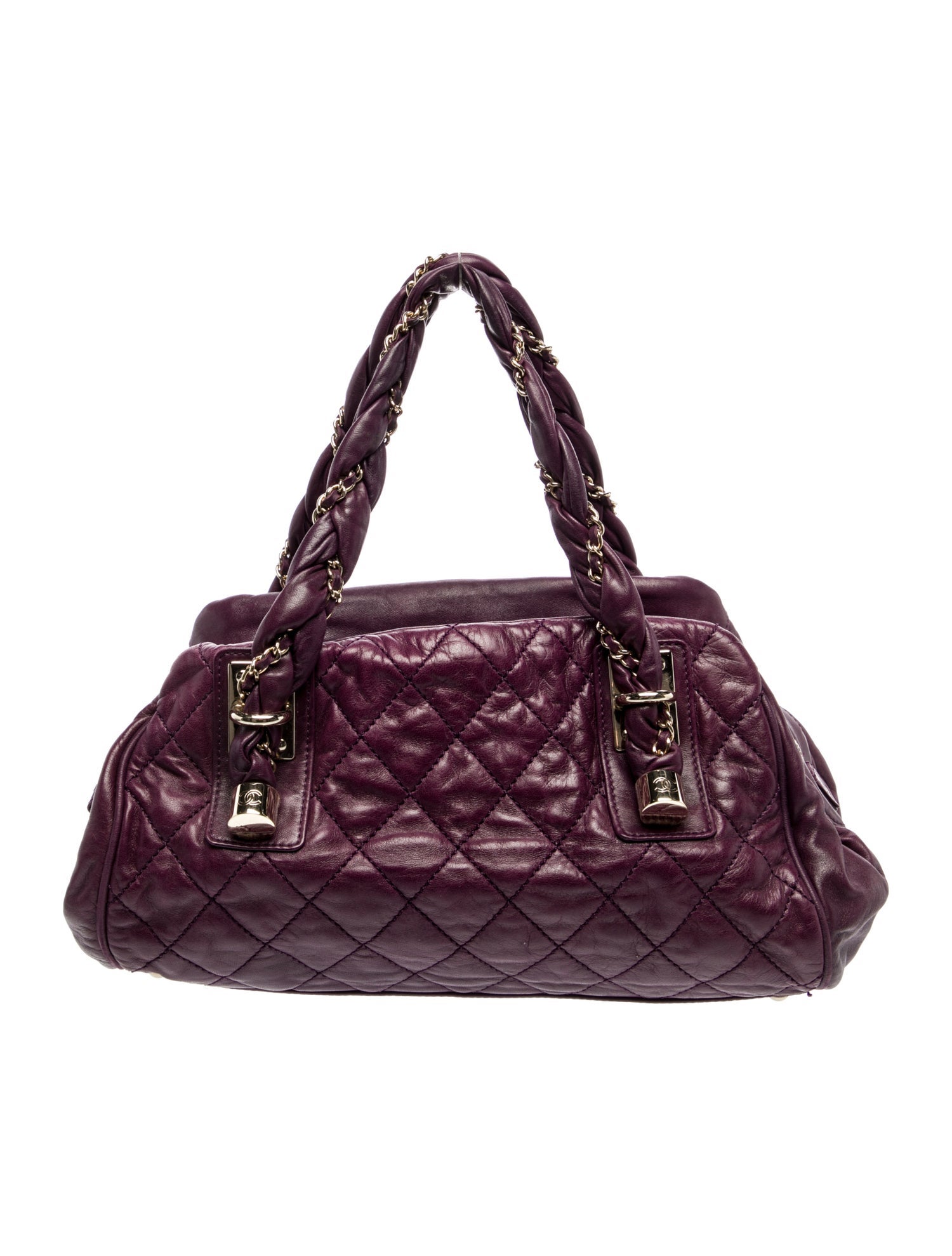 Chanel Lady Braid Bowler Bag