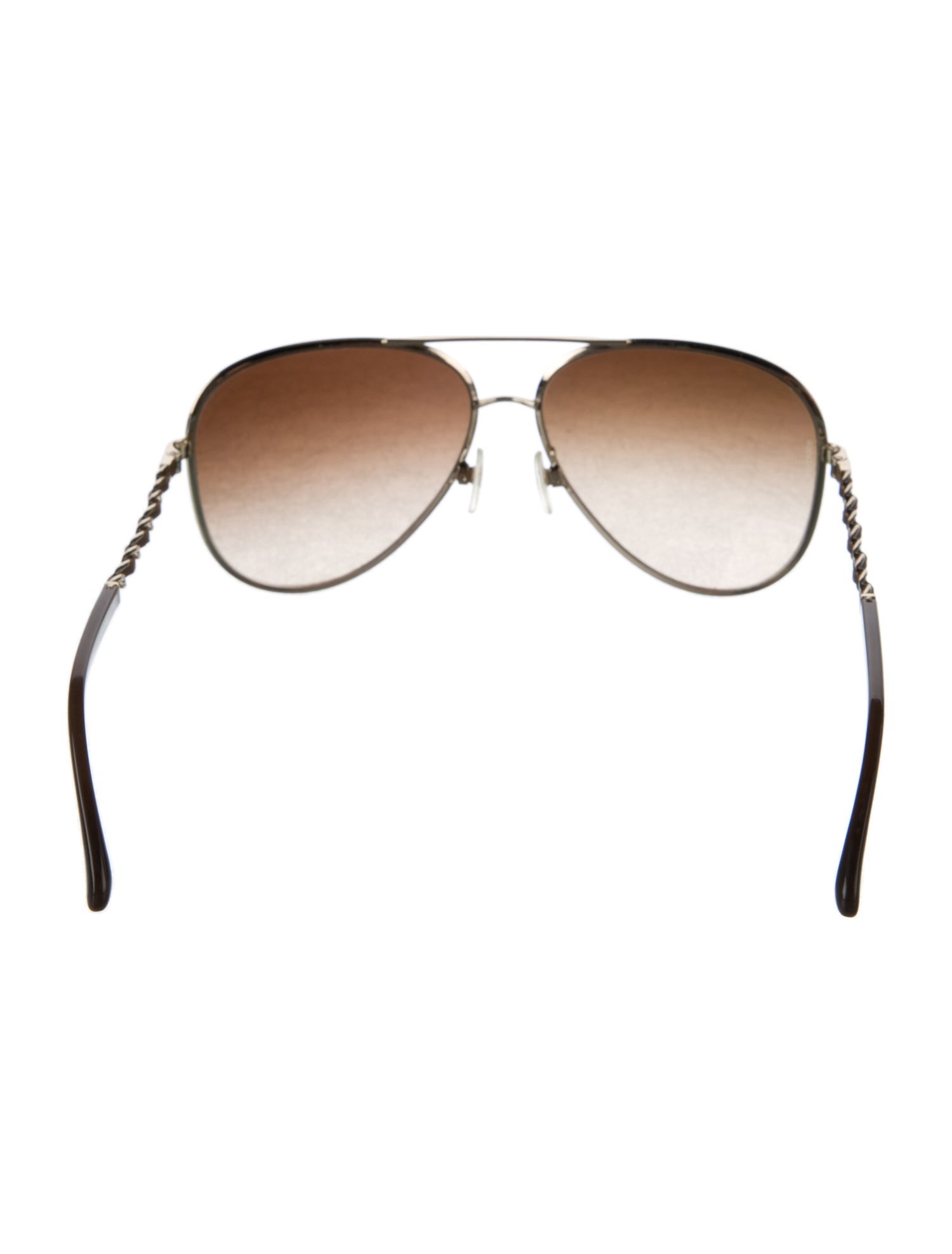 Chanel Interlocking CC Logo Aviator Sunglasses
