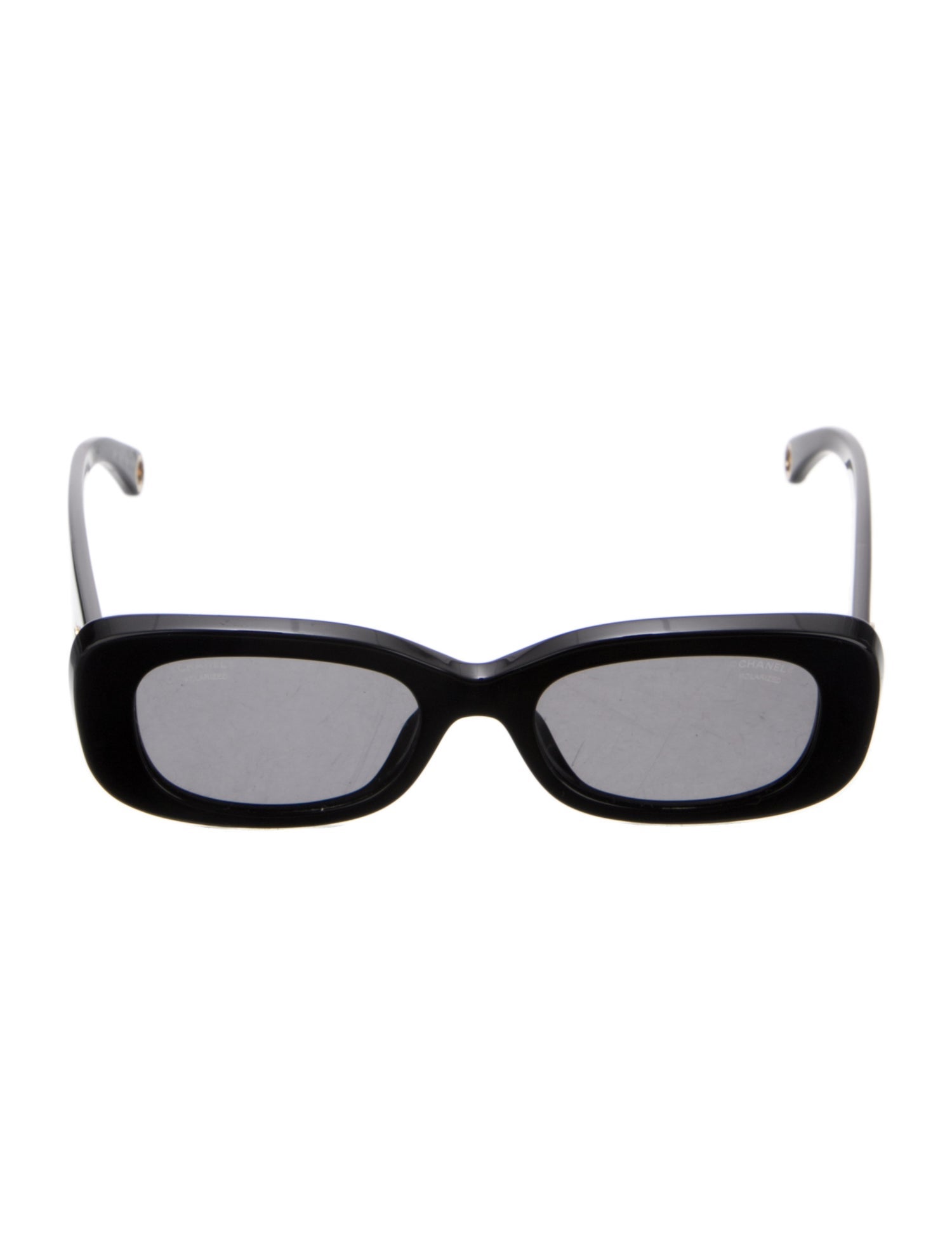 Chanel Interlocking CC Logo Square Sunglasses