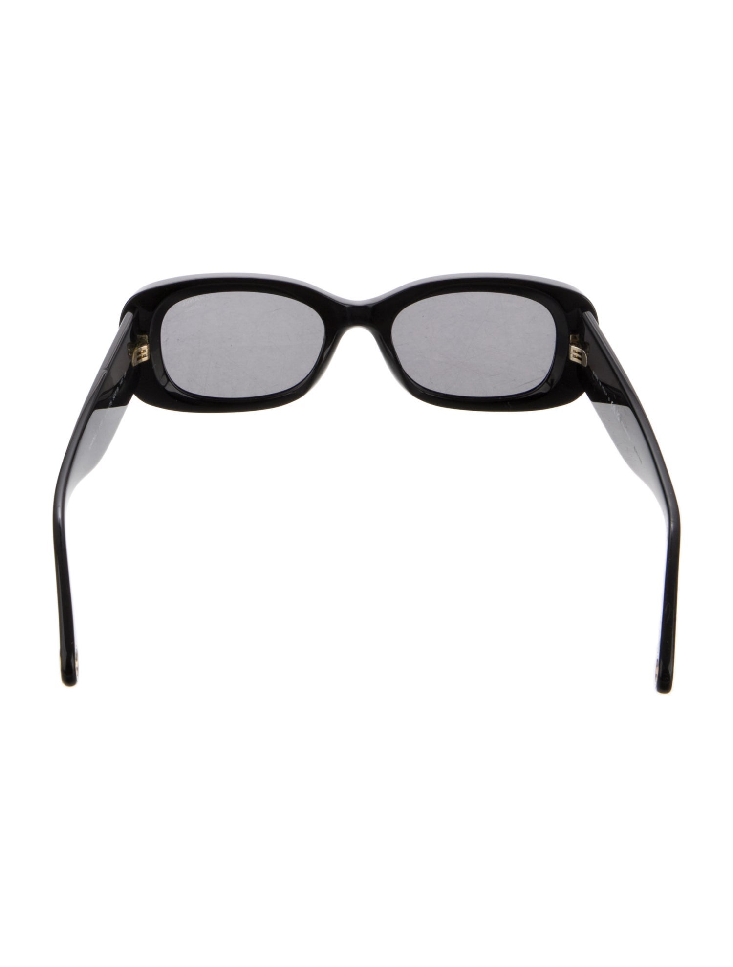 Chanel Interlocking CC Logo Square Sunglasses