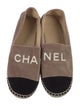 Chanel Velvet Colorblock Pattern Espadrilles