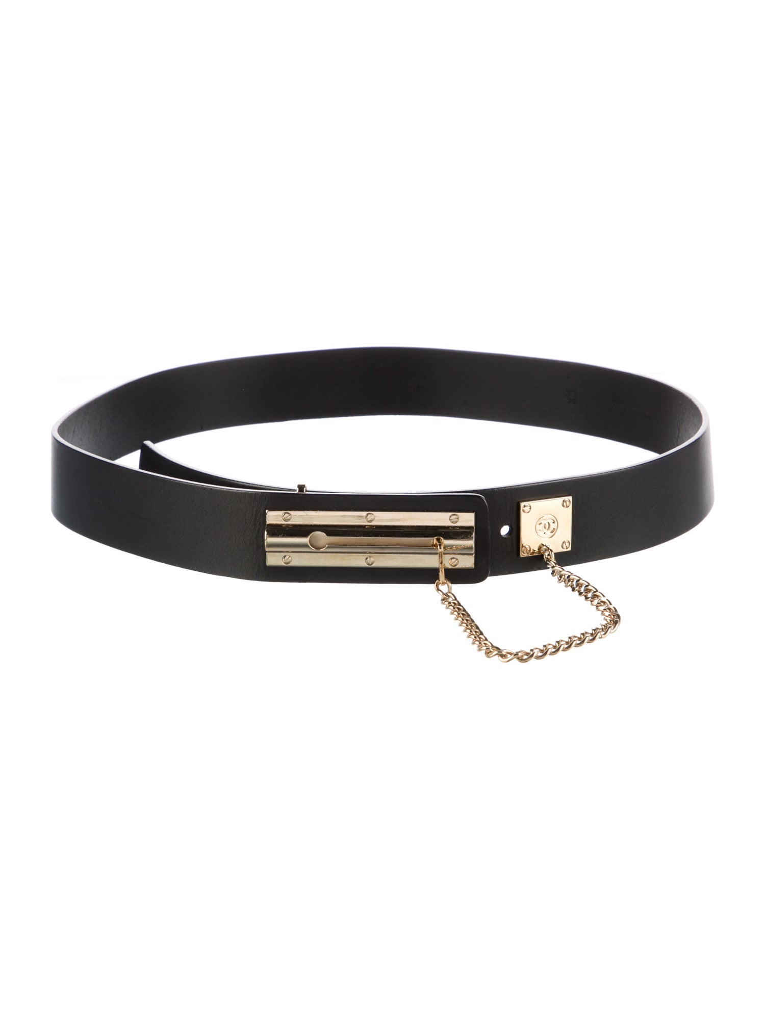 Chanel 2002 Interlocking CC Logo Waist Belt