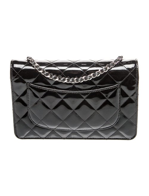 Chanel Patent Classic Wallet On Chain