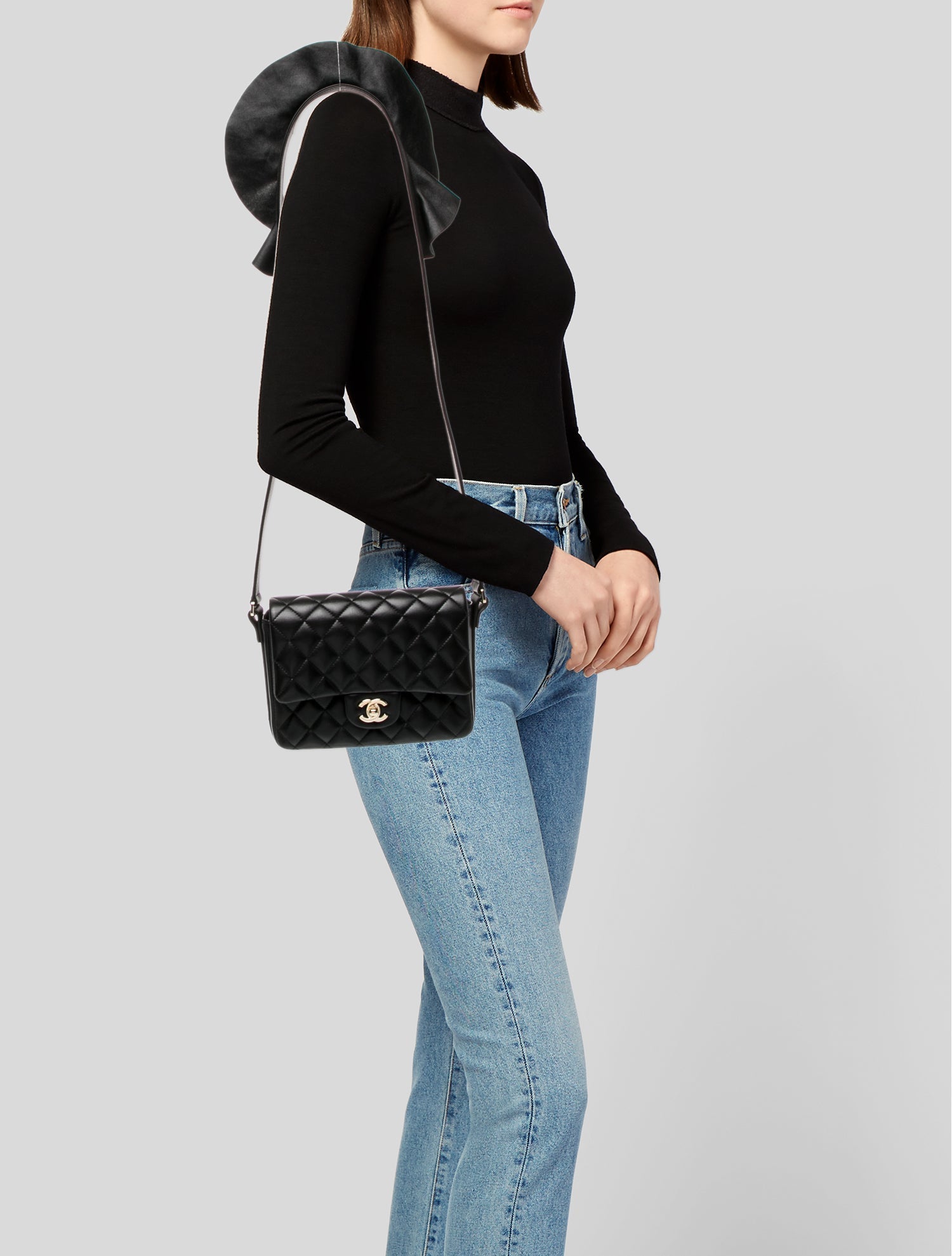 Chanel Quilted Bolero De Chanel Flap Bag