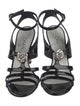 Chanel 2015 Interlocking CC Logo Slingback Sandals