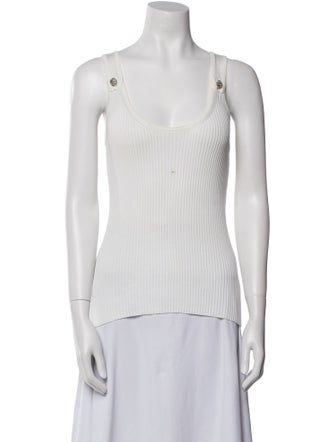 Chanel 2010 Scoop Neck Top