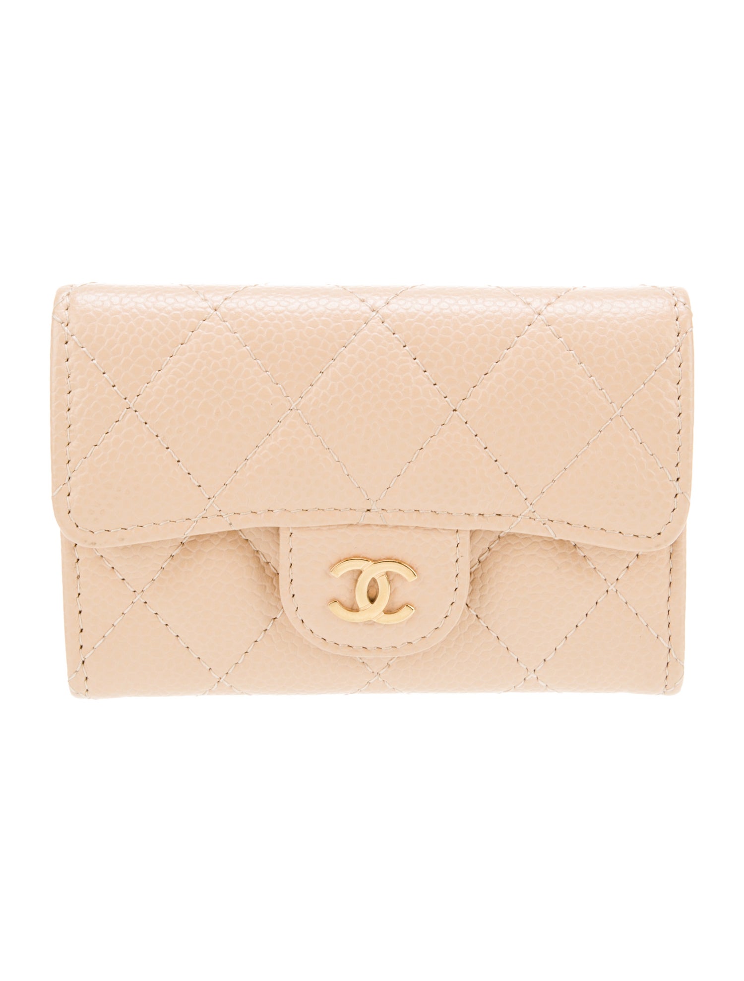 Chanel Interlocking CC Logo Wallet