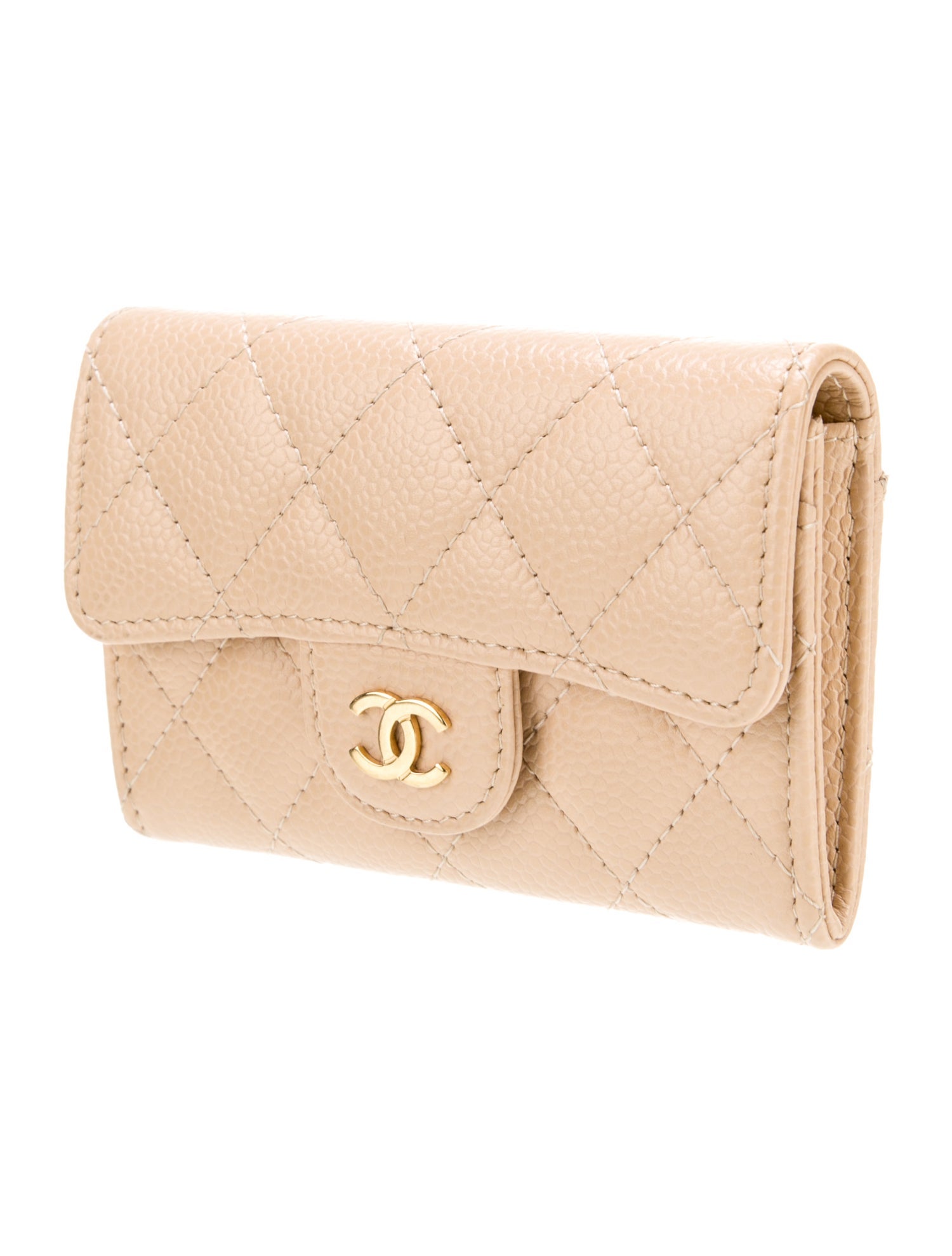 Chanel Interlocking CC Logo Wallet