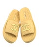 Chanel 2021 Interlocking CC Logo Slides