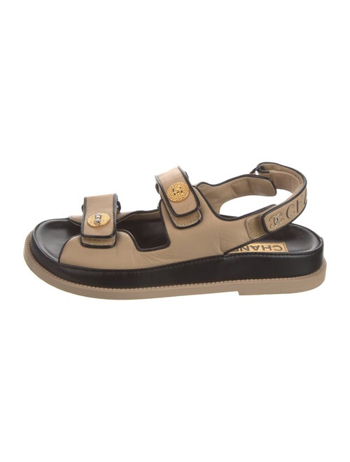 Chanel 2023 Paris-Dakar Gate No.5 'Dad' Slingback Sandals