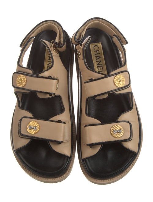Chanel 2023 Paris-Dakar Gate No.5 'Dad' Slingback Sandals