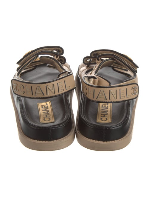 Chanel 2023 Paris-Dakar Gate No.5 'Dad' Slingback Sandals