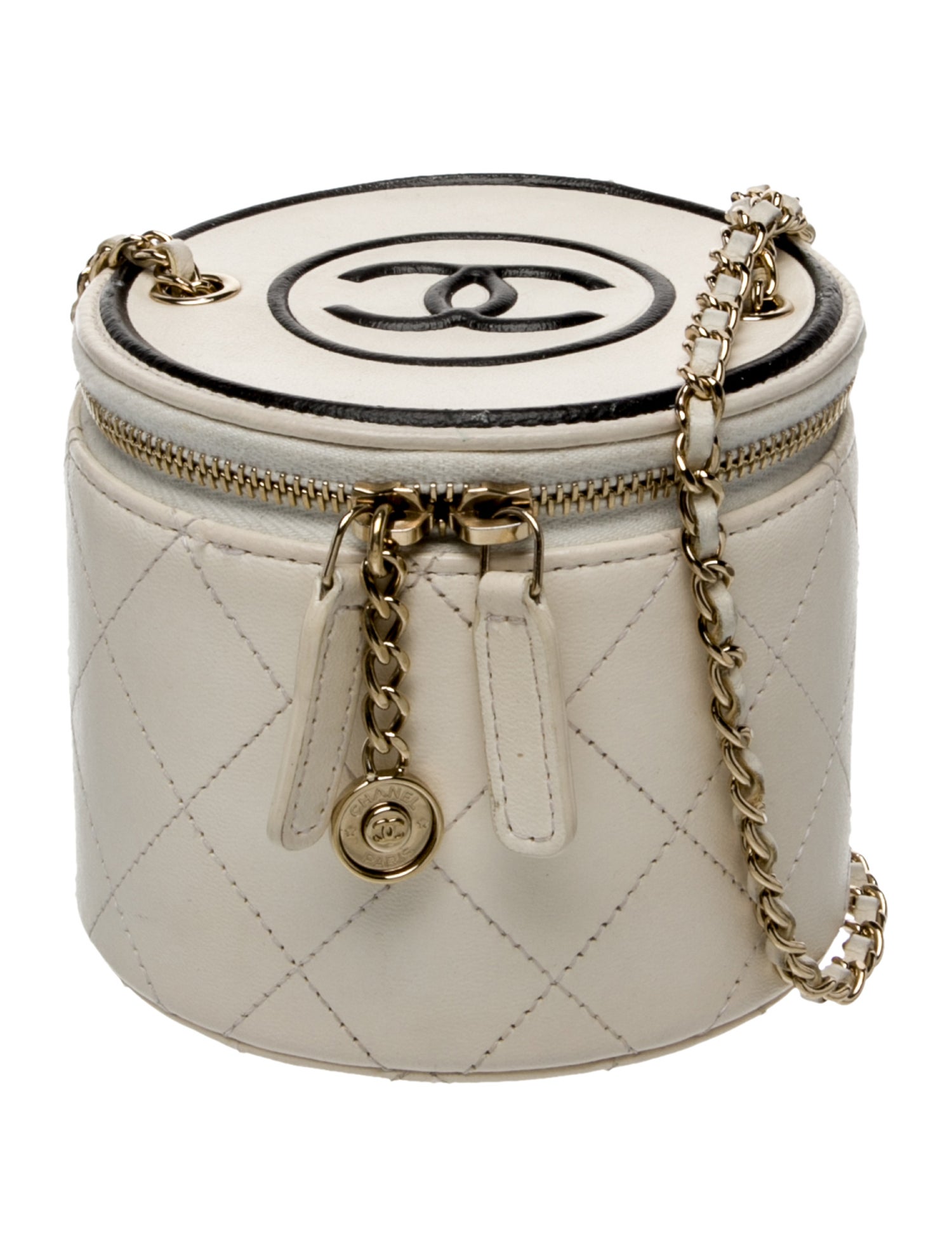 Chanel Round Small Vanity Case