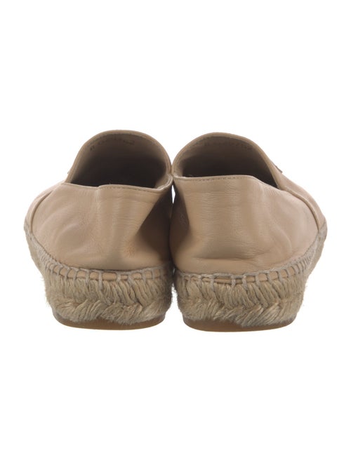 Chanel Interlocking CC Logo Lambskin Espadrilles