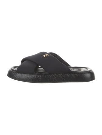 Chanel 2023 Interlocking CC Logo Slides