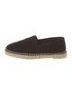 Chanel Interlocking CC Logo Suede Espadrilles