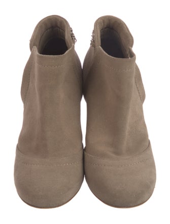 Chanel 2014 Interlocking CC Logo Boots