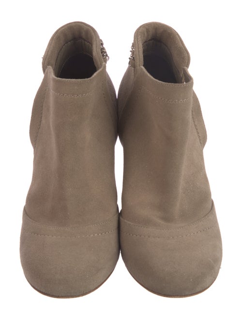 Chanel 2014 Interlocking CC Logo Boots