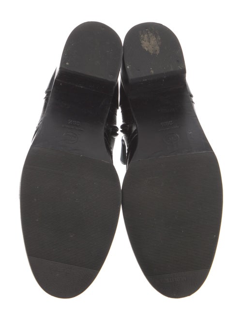 Chanel 2019 Interlocking CC Logo Combat Boots