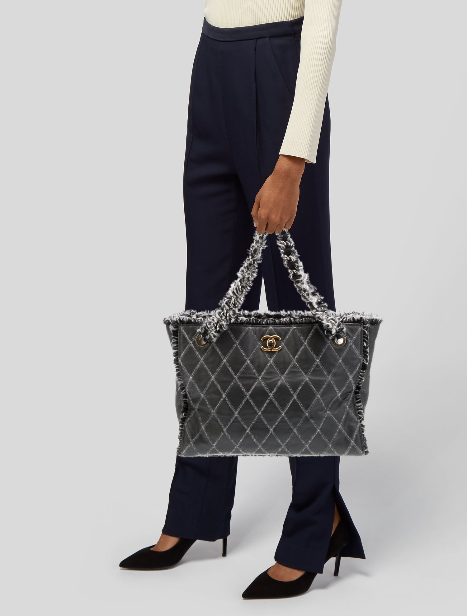 Chanel Large Tweedy Tote