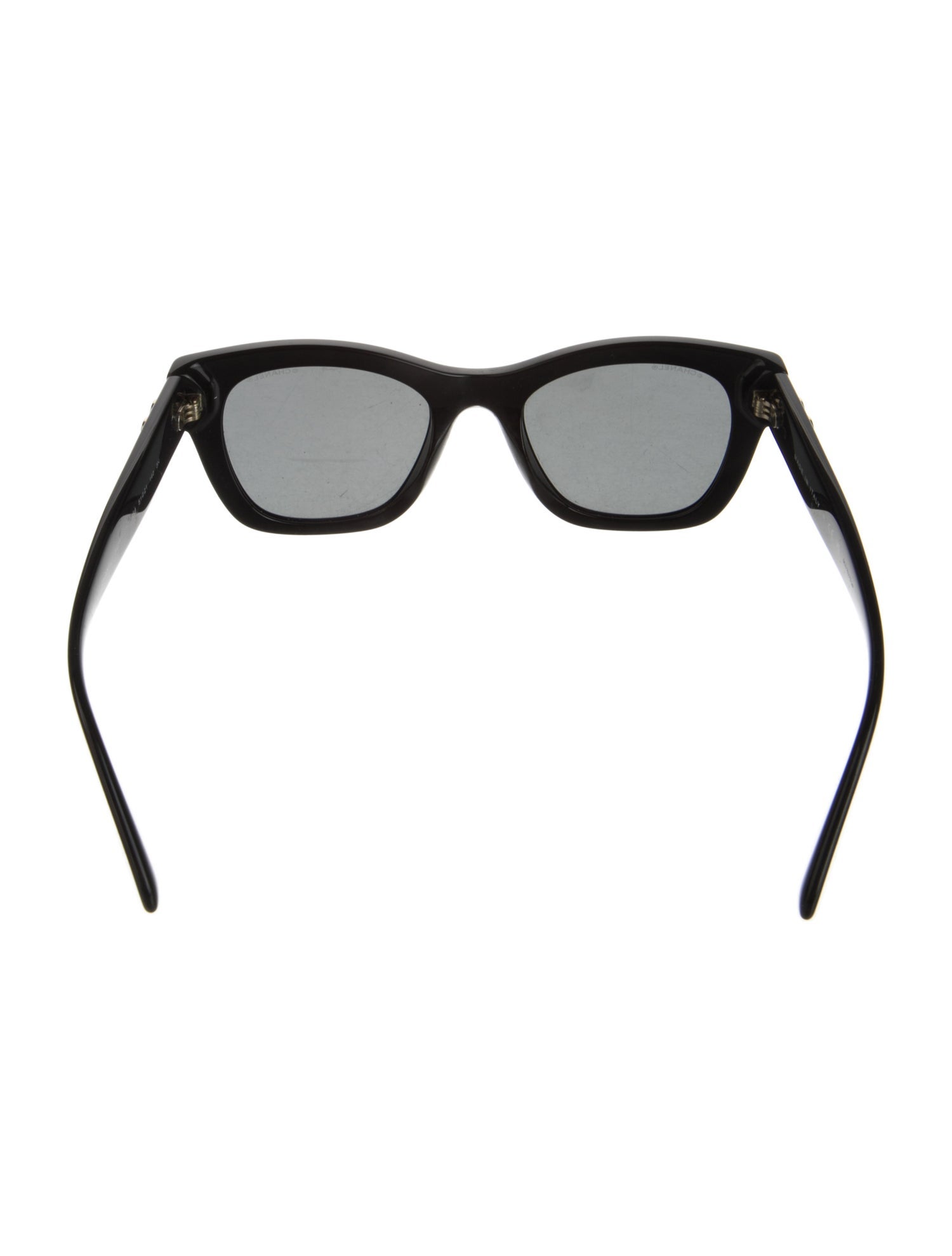 Chanel Interlocking CC Logo Wayfarer Sunglasses