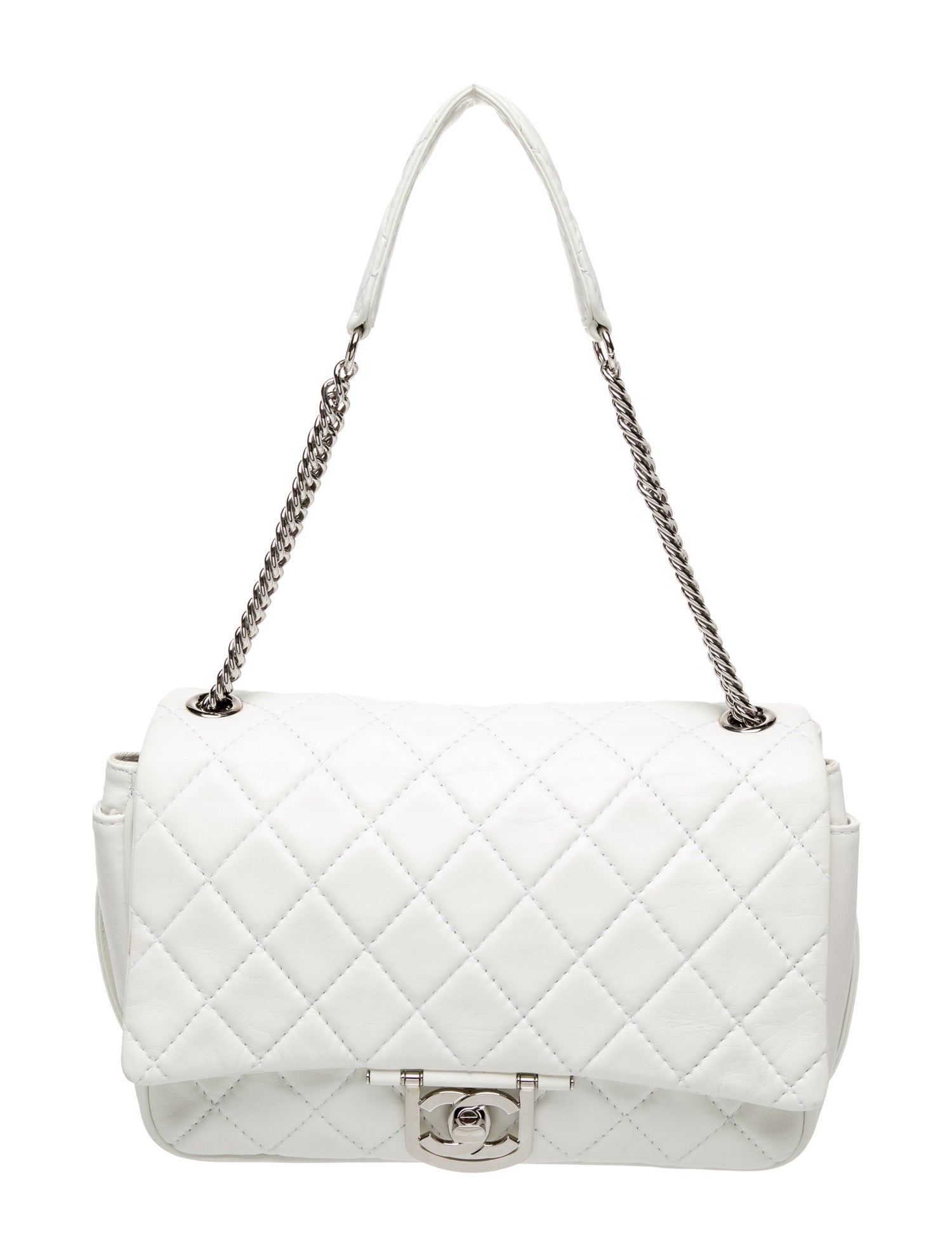 Chanel Large Icons Secret Label Flap Bag