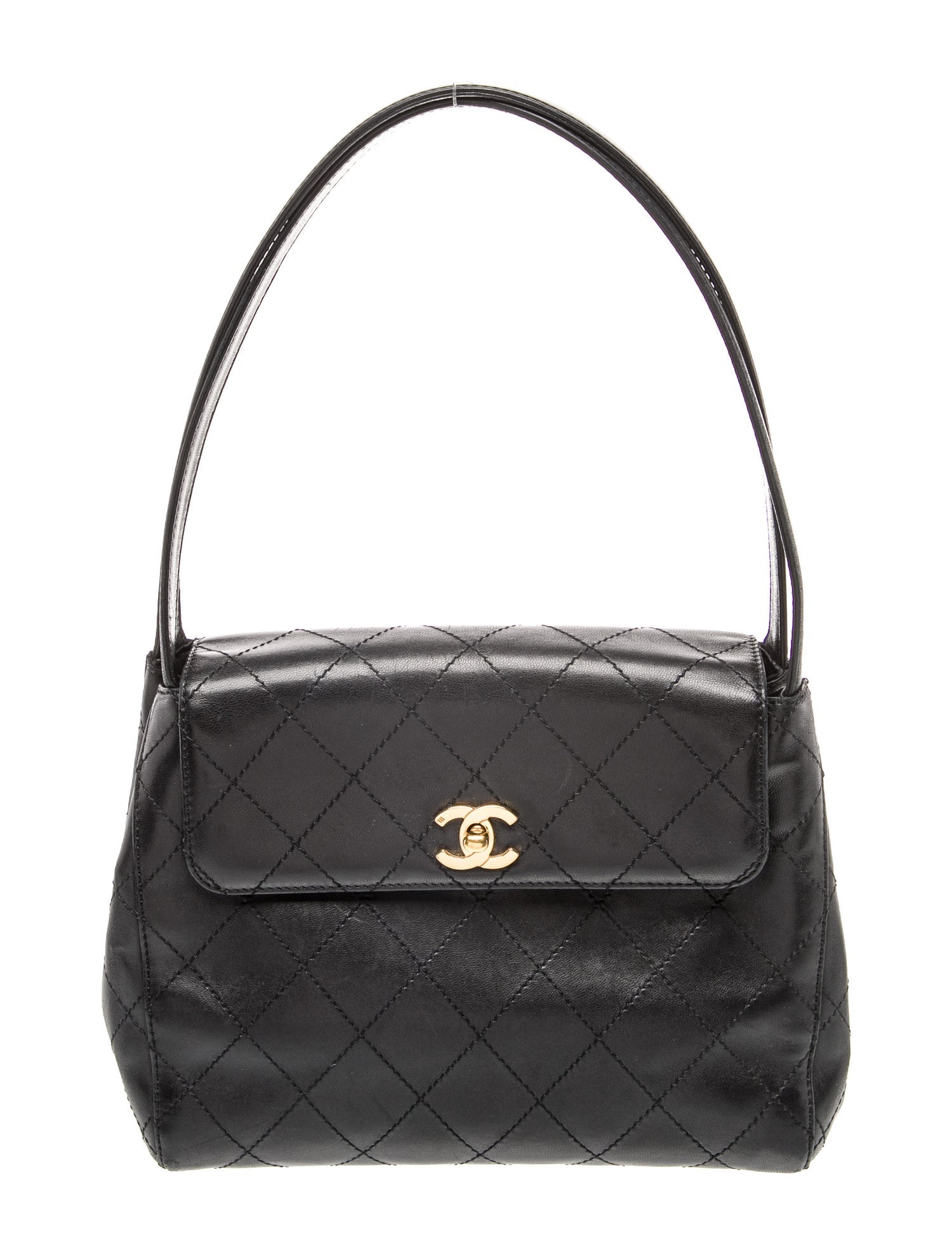 Chanel Quilted CC Shoulder Bag