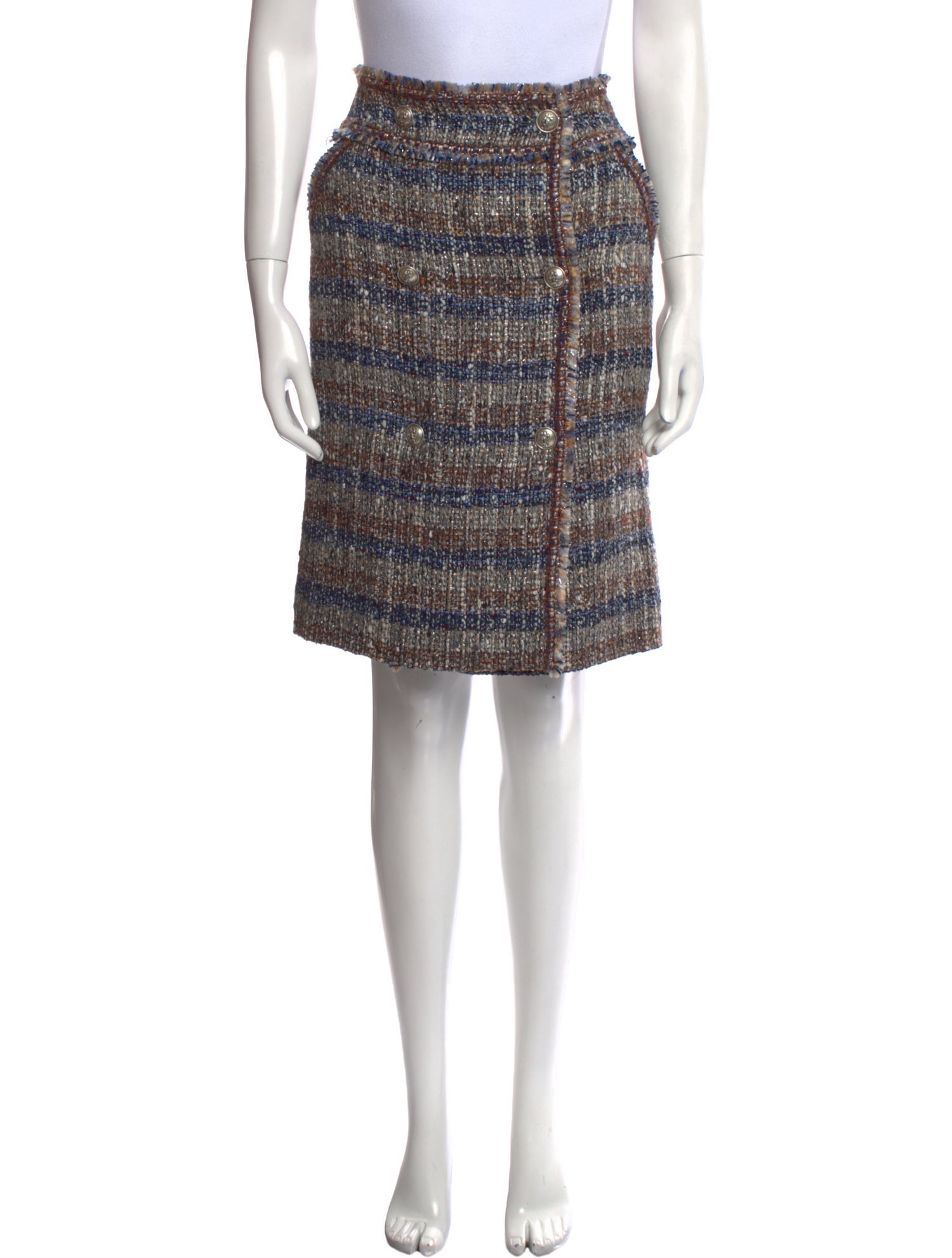 Chanel Vintage Knee-Length Skirt