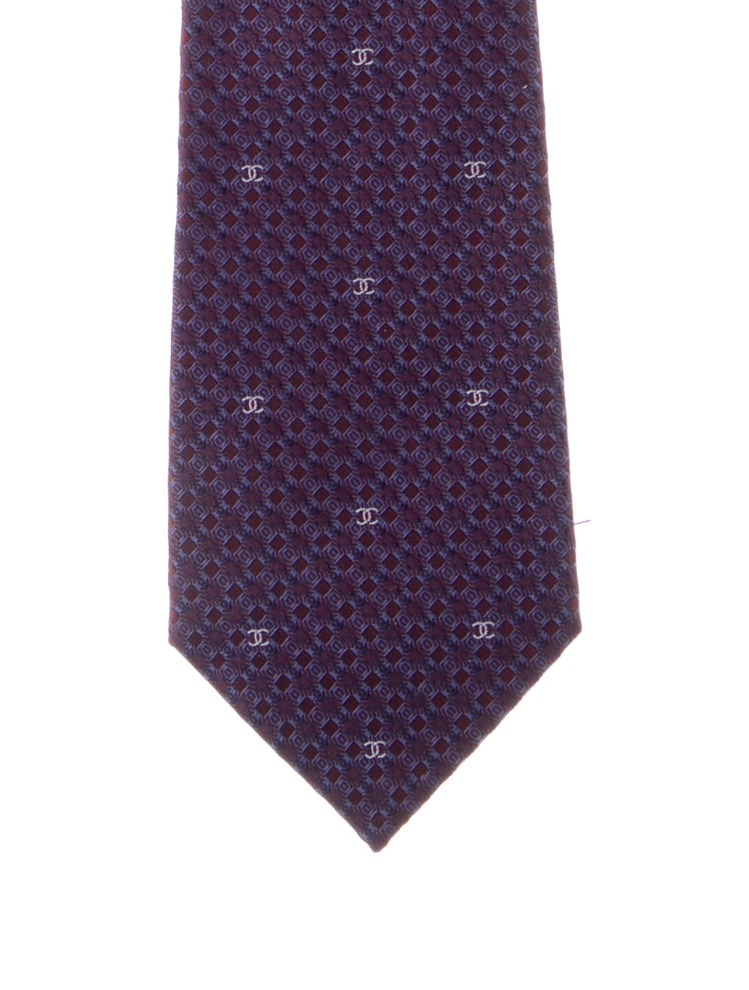 Chanel Silk CC Tie