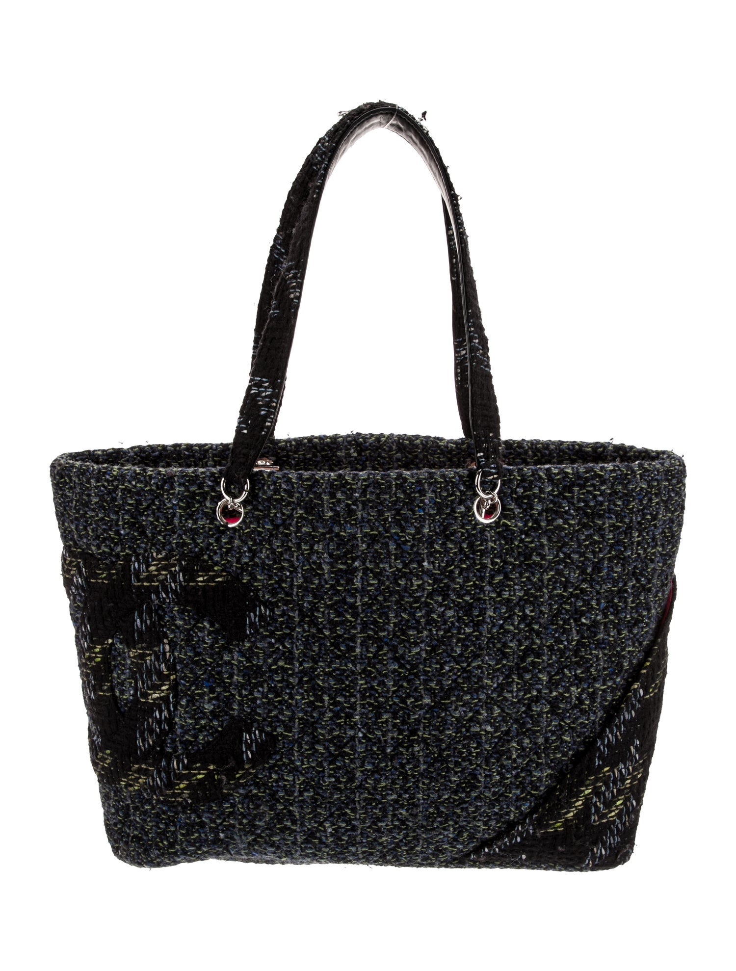 Chanel Tweed Ligne Cambon Tote