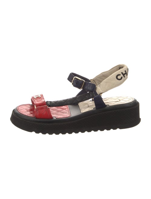 Chanel 2022 Interlocking CC Logo Espadrilles
