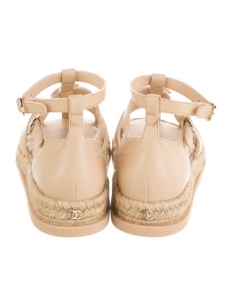 Chanel 2024 Interlocking CC Logo Espadrilles