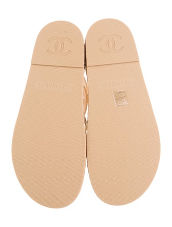 Chanel 2024 Interlocking CC Logo Espadrilles