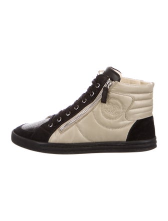 Chanel 2014 Interlocking CC Logo Sneakers