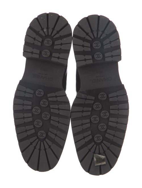 Chanel 2023 Interlocking CC Logo Chelsea Boots