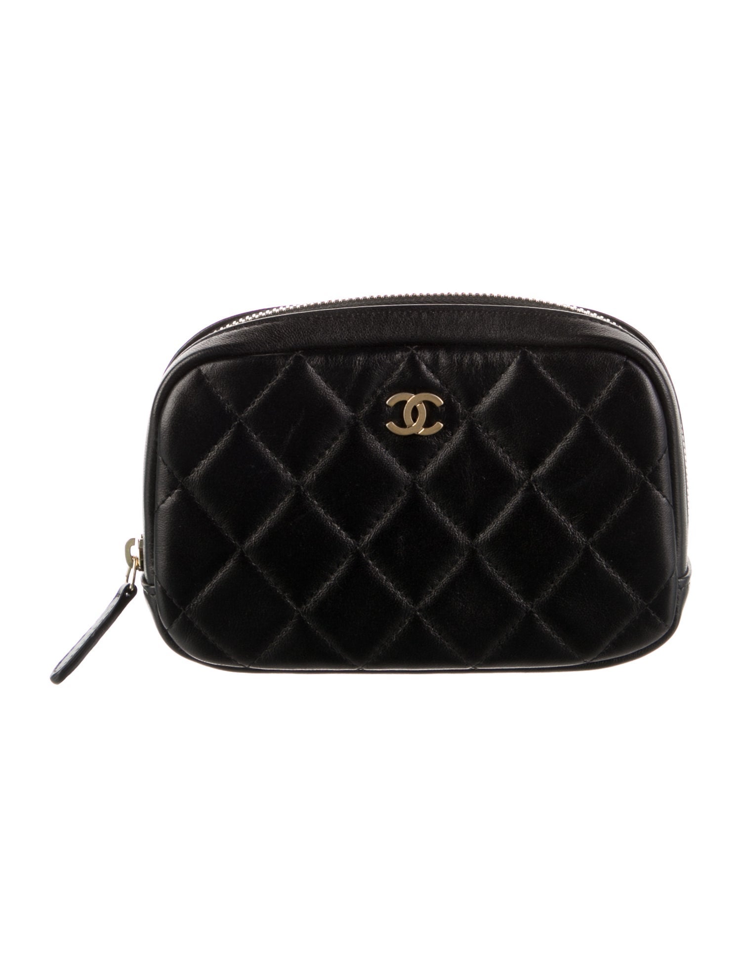 Chanel Small Quilted Cosmetic Pouch