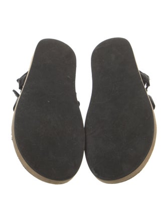 Chanel 2022 Interlocking CC Logo Sandals