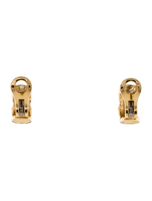 Chanel 18K Coco Crush Huggie Earclip Earrings