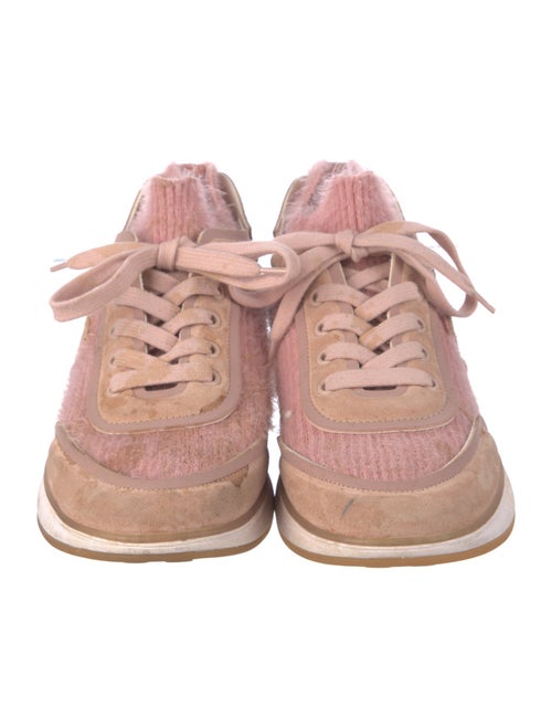 Chanel Interlocking CC Logo Athletic Sneakers