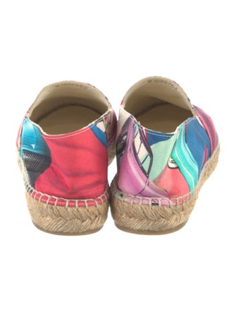 Chanel 2017 Interlocking CC Logo Espadrilles