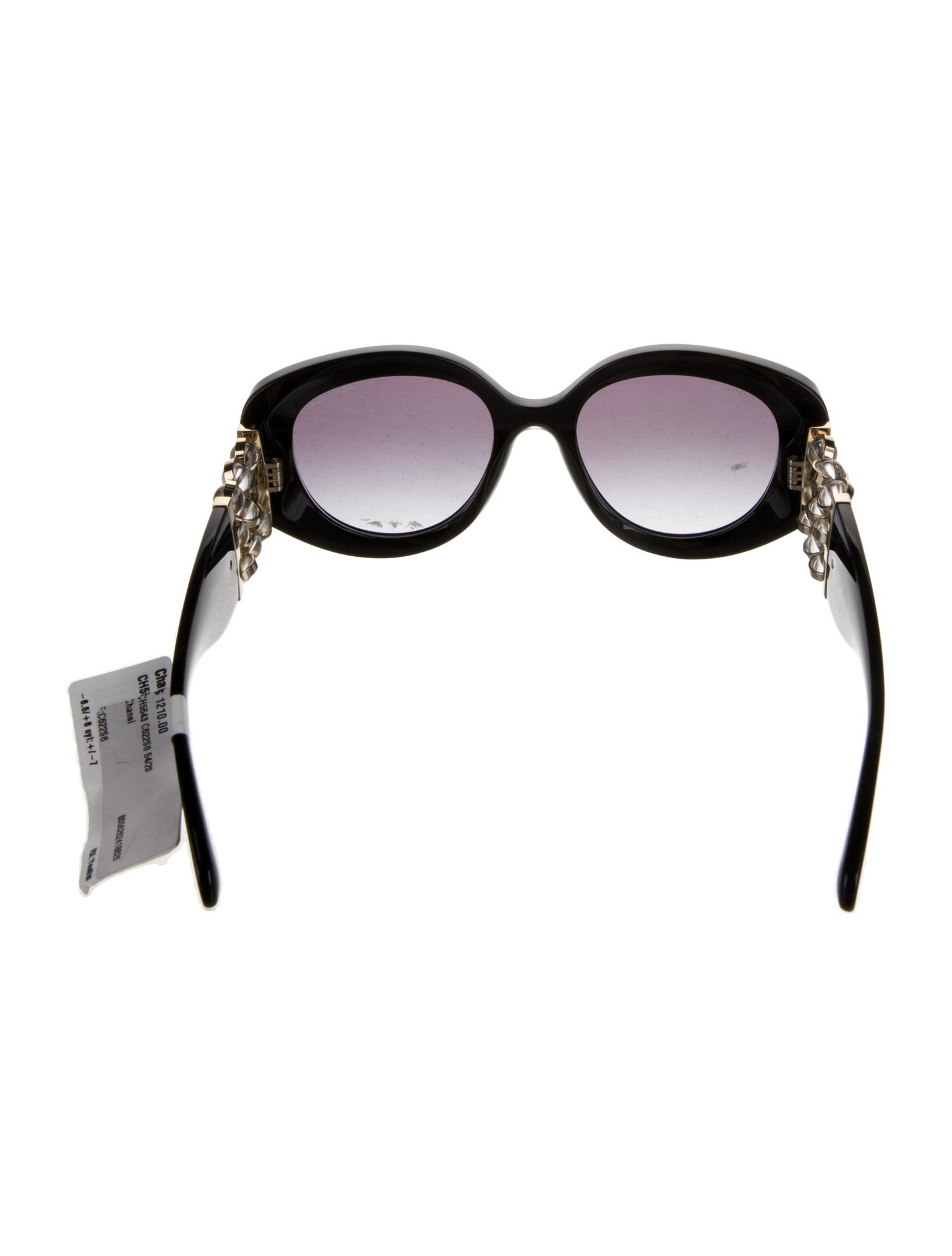 Chanel Butterfly Sunglasses Interlocking CC Logo Sunglasses
