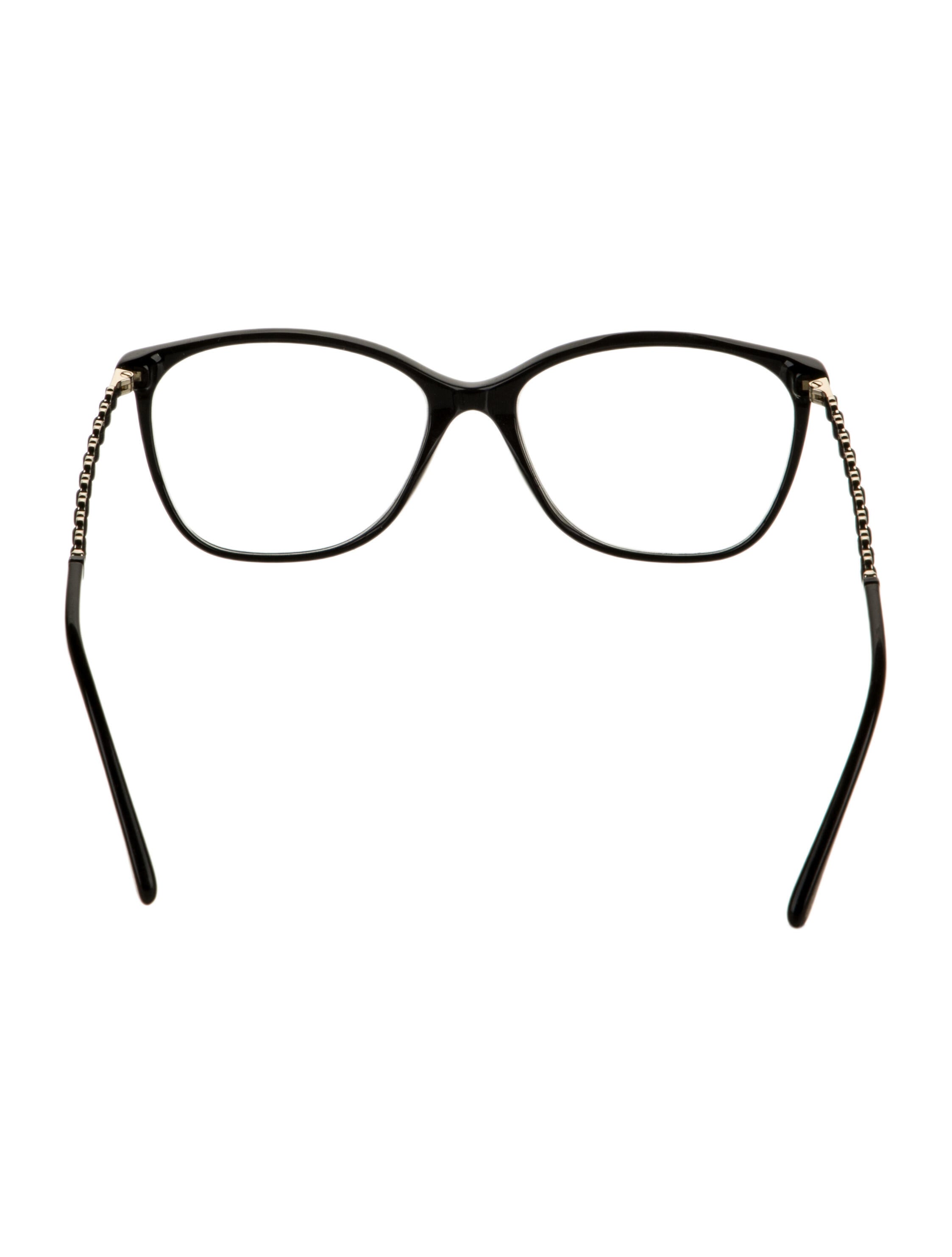 Chanel Interlocking CC Logo Square Eyeglasses