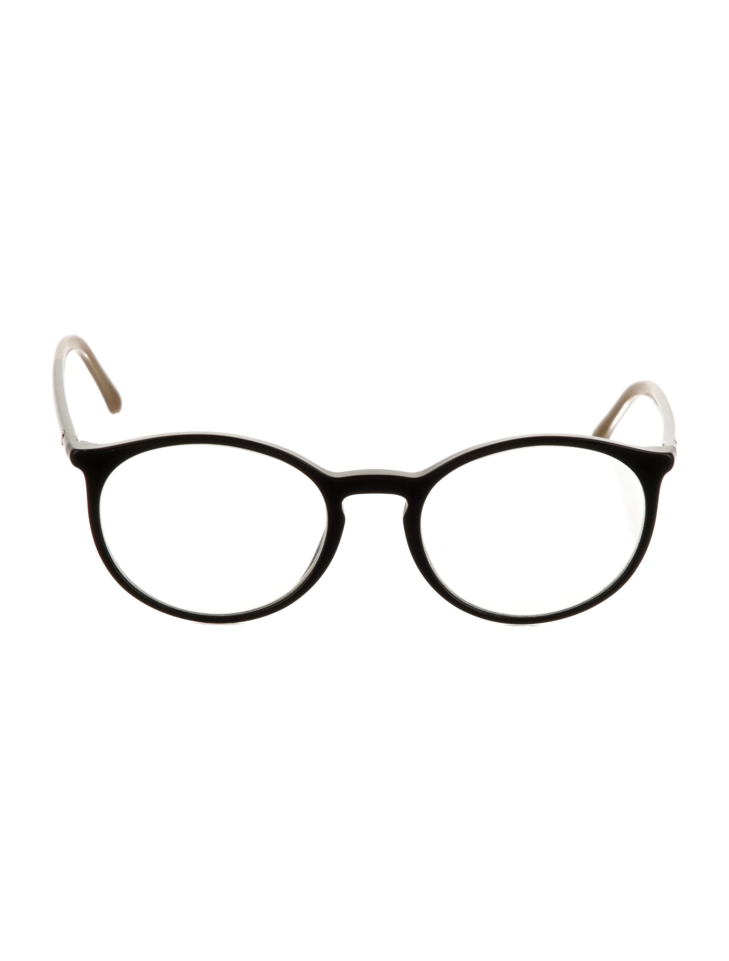 Chanel Interlocking CC Logo Round Eyeglasses